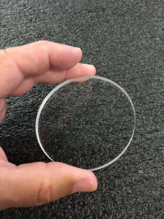 round slight glass